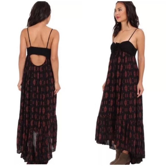 NEW Free People Totally Tubular Hi Lo Maxi Dress - Picture 14 of 16